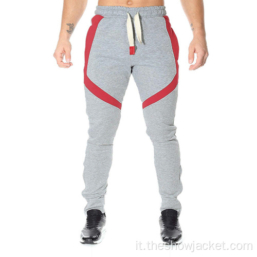 Pantaloni da jogging di colore di alta qualità da uomo all'ingrosso